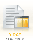 This product uses only seasoned transcribers - and puts results in your hands in under a week. 6 day Transcription